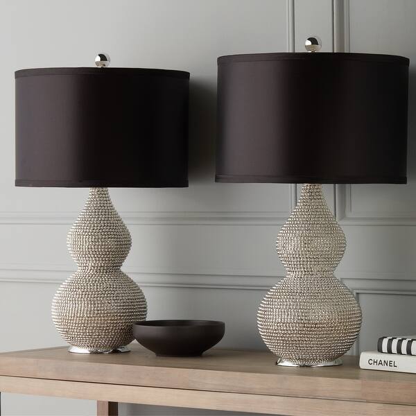 slide 2 of 10, Abbyson Sea Urchin 26 Inch Table Lamp (Set of 2)