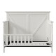 preview thumbnail 3 of 3, Rustic Farmhouse Style Whitewash Toddler Bed - Snow White