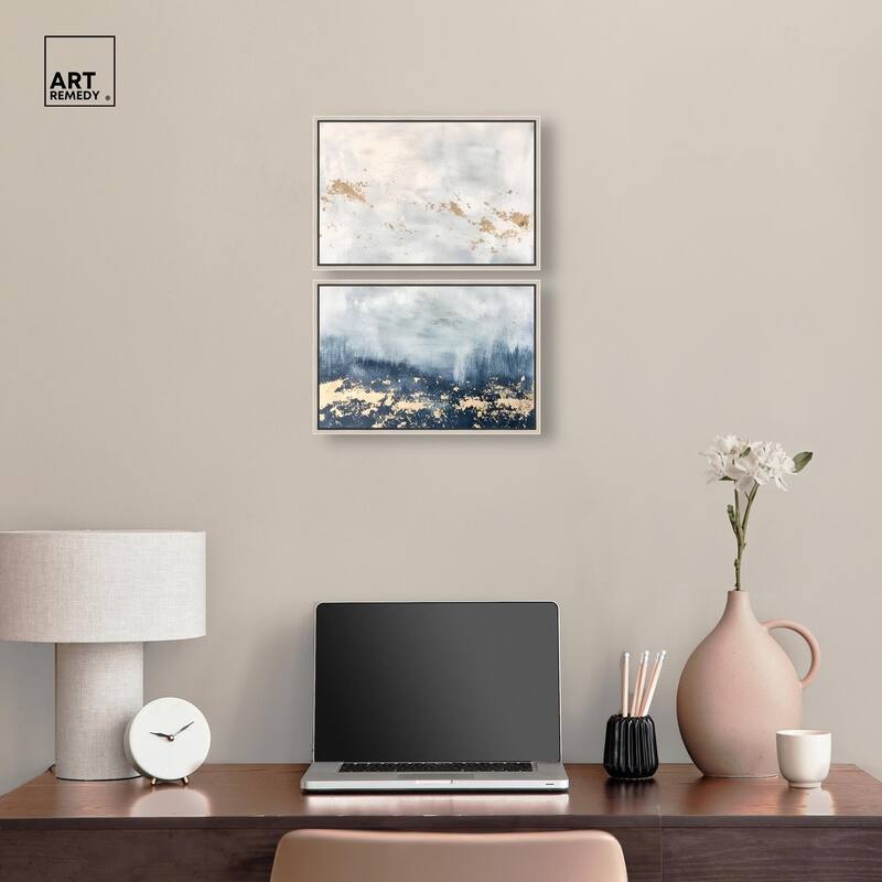 Inner Cosmos II Canvas Set of 2 by Art Remedy
