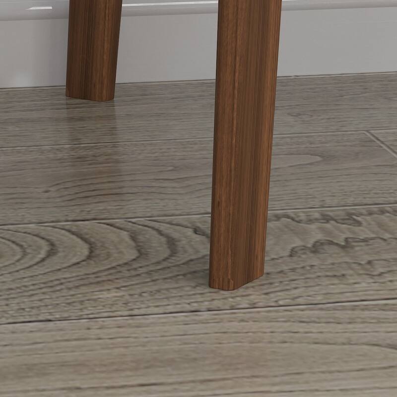 Modern Computer Desk Wood Work Tables With 2 Drawers