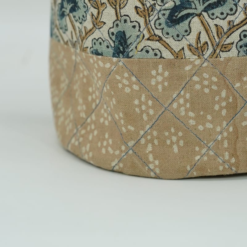 Fabdivine Handmade Floral Room Décor Nursery Storage Basket