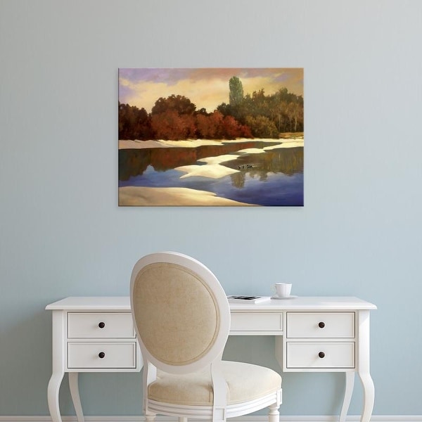 Easy Art Prints Graham Reynolds's 'Sandbanks I' Premium Canvas Art