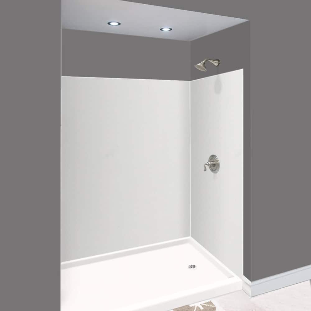 Transolid Expressions 48-in X 60-in X 72-in Glue to Wall Shower/Walls - 60" x 48" x 72"