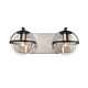 preview thumbnail 11 of 23, Davenay 31'' Wide 4-Light Vanity Light - Satin Nickel 16'' - Satin Nickel