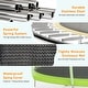 preview thumbnail 18 of 16, 12FT Trampoline, Recreational Trampolines with Enclosure Net and Ladder