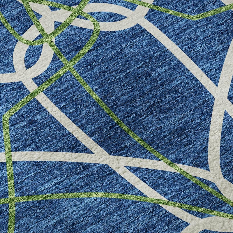 Premium Washable Super Soft Modern Floral Mayfield Rug