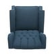 preview thumbnail 19 of 34, Walter Tufted Fabric Recliners (Set of 2) by Christopher Knight Home