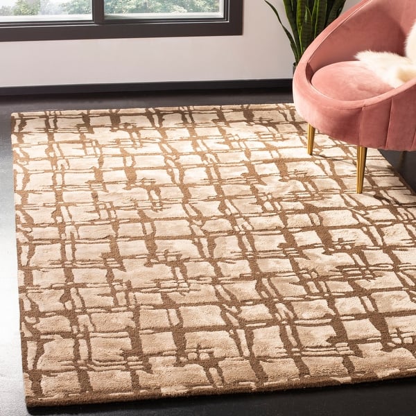 slide 2 of 7, SAFAVIEH Handmade Soho Fridborg N.Z. Wool Rug