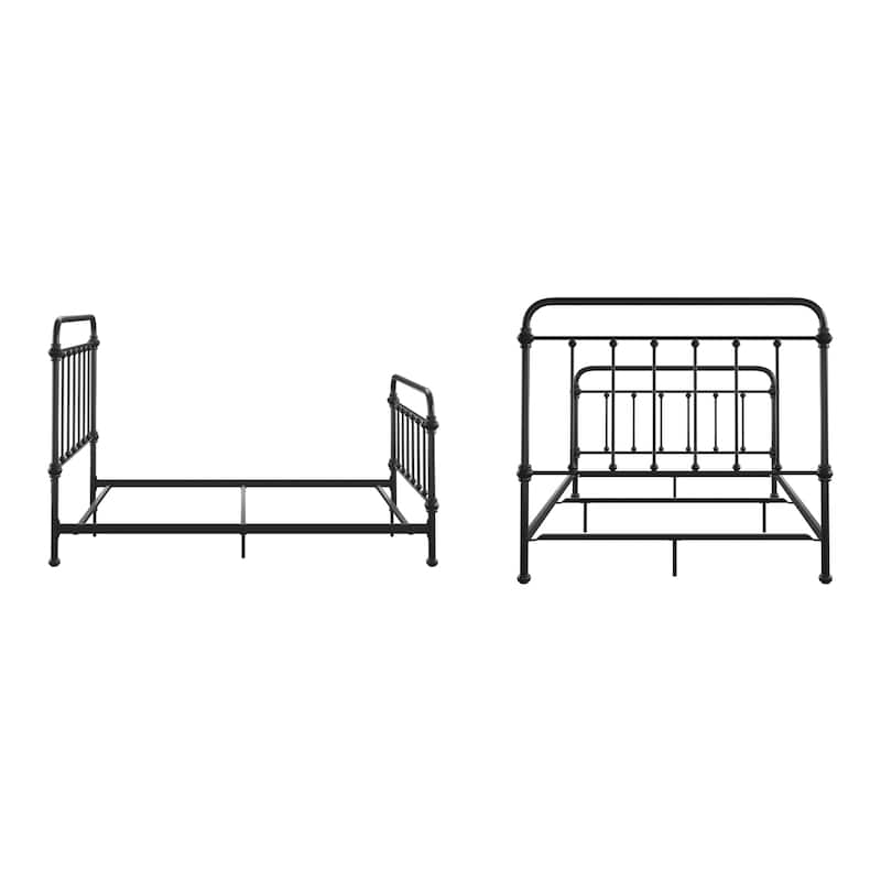 Sigulda Graceful Lines Victorian Metal Bed
