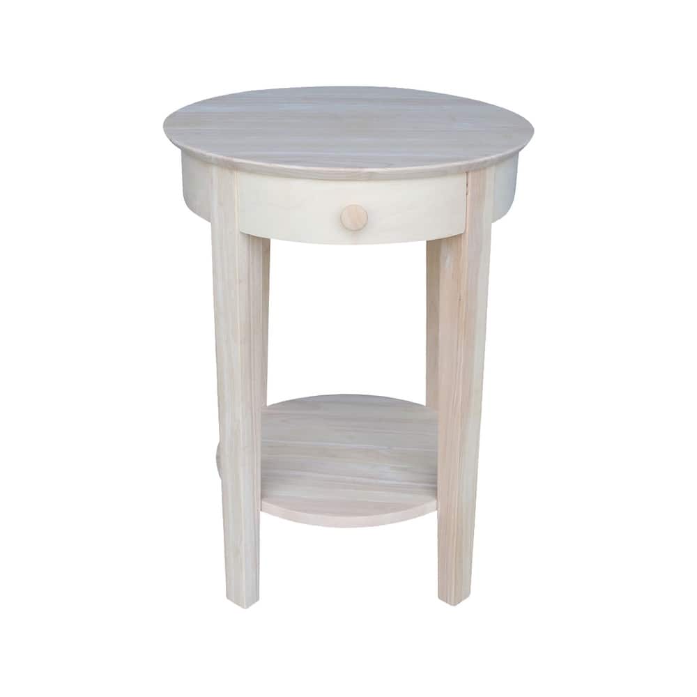 Solid Parawood Philips Accent Table