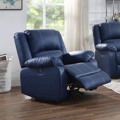 Zuriel PU Leather Power Recliner