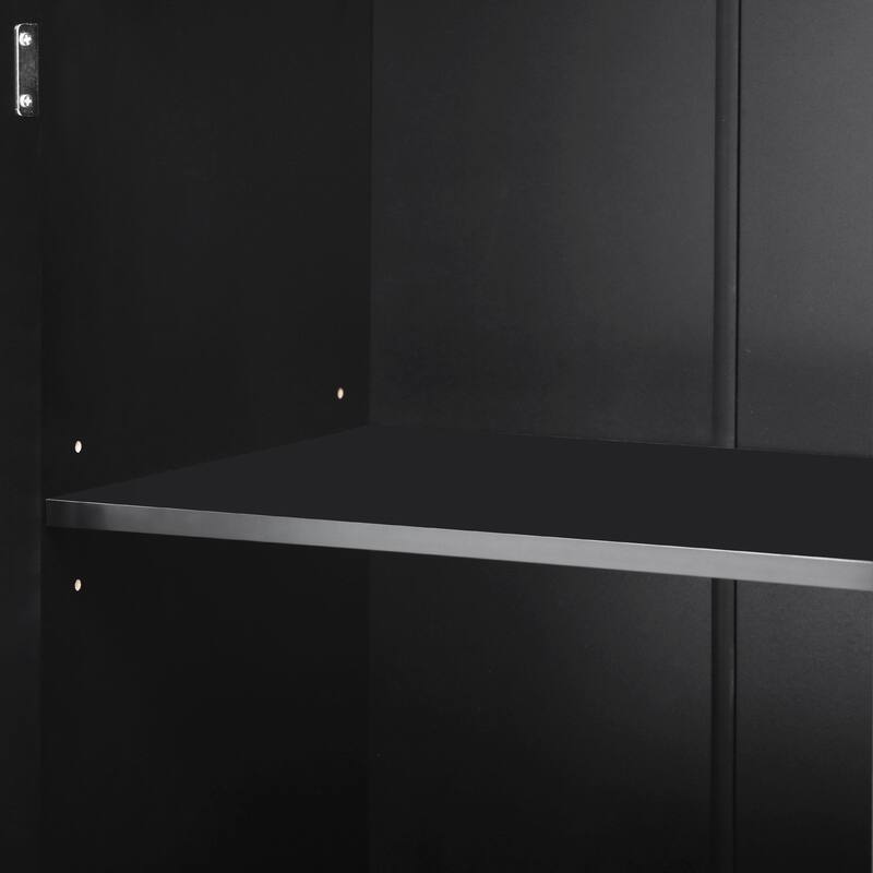 47.2'' Farmhouse Kitchen Island with Drop Leaf, Removable Side Racks, Towel Rack and 2 Drawers - 47.2'' x 27.2'' x 39.2''