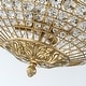 preview thumbnail 19 of 95, Retro French 4/5-Light Antique Brass Globe Crystal Chandelier for Living/Dining Room