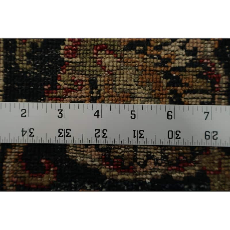 Hand Knotted Oriental 100% Wool Carpet Traditional Geometric Red Peshawar Area Rug - 9' 0'' X 6' 0''