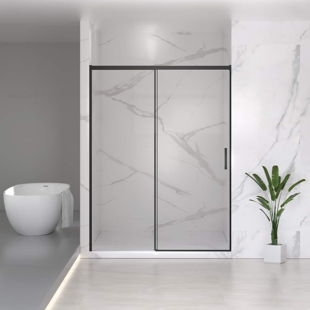 High-Quality Semi-Frameless Sliding Shower Door with Advanced Features