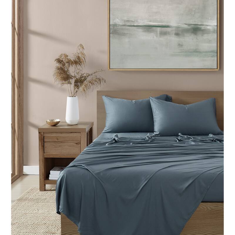 Brooklyn Loom Rayon from Bamboo 4 Piece Sheet Set