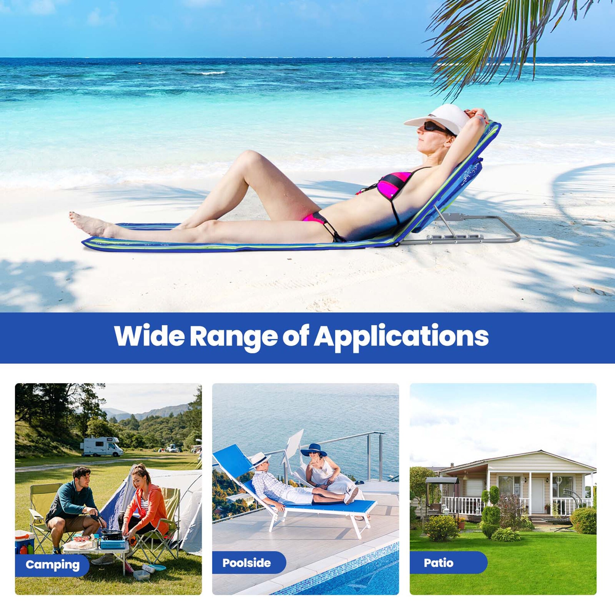 Portable beach lounge deals