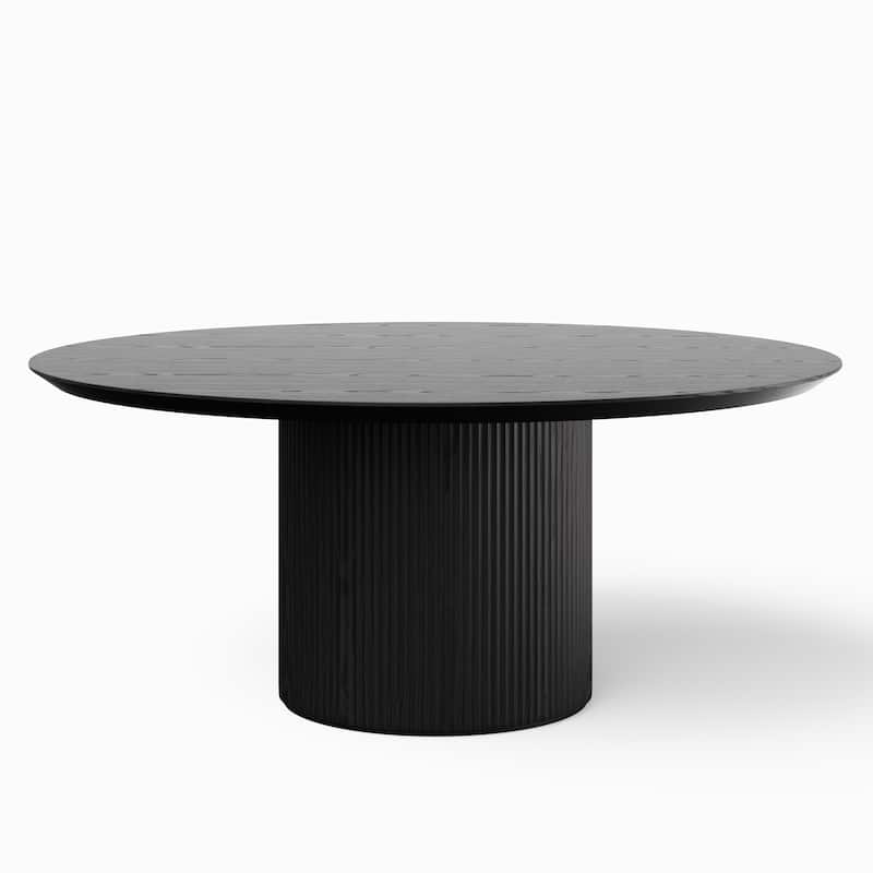 Urbia Atenas 71" Round Dining Table - Ebano