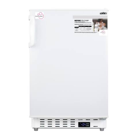 Summit 20 Inch Wide 2.68 Cu. Ft. Medical Freezer with Temperature - White