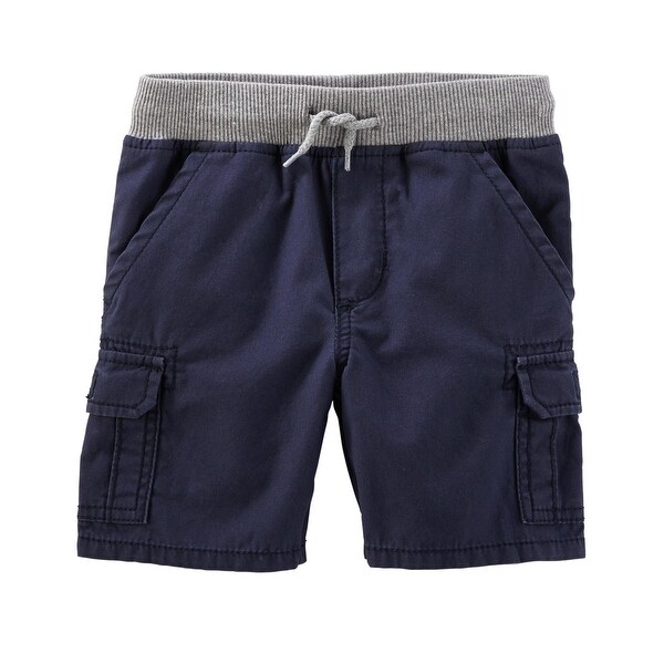 Navy OshKosh BGosh Baby Boys Pull-On Cargo Shorts