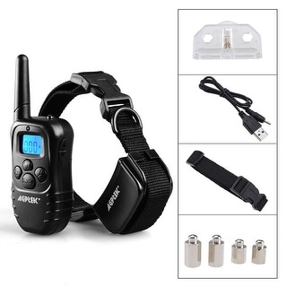 Oxgord Rechargeable Waterproof Remote Control Dog Training Collar Oxgord Rechargeable Waterproof Remote Control Dog Training Collar
