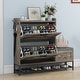 preview thumbnail 1 of 46, Moasis Shoe Storage Cabinet with Drawers Entryway Shoe Storage