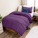 preview thumbnail 100 of 138, Bare Home Hypoallergenic Down Alternative Comforter Set Twin - Twin XL - Plum