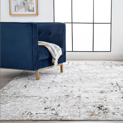 Antiquity Industrial Abstract Indoor Area Rug