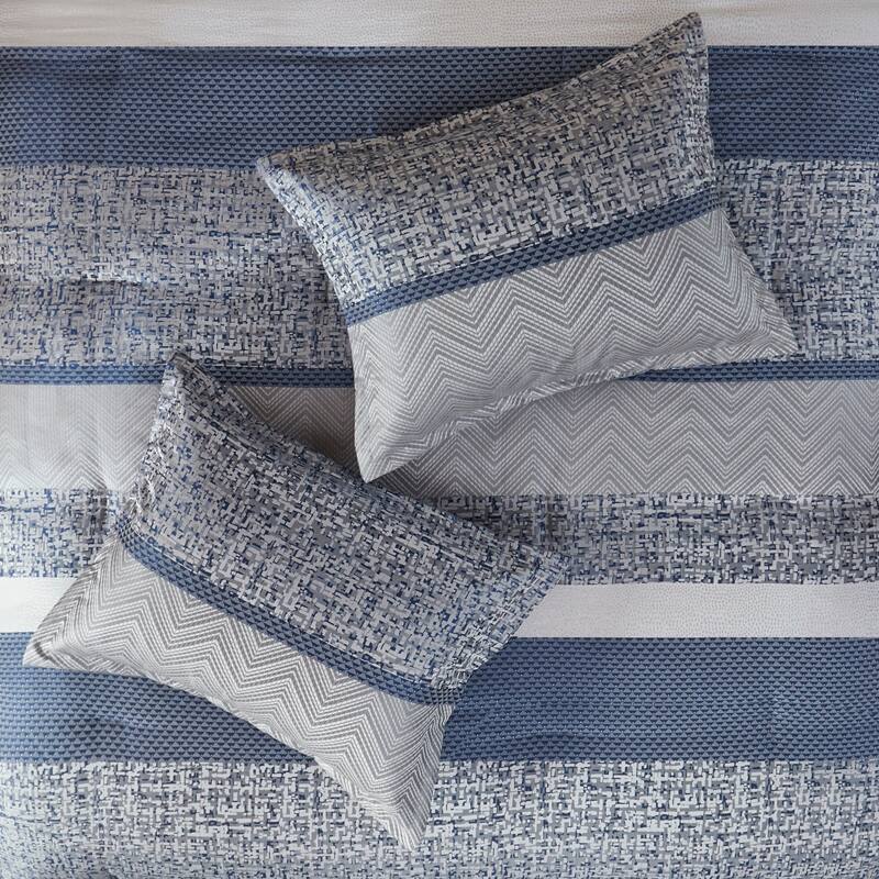 Madison Park Melody 7 Piece Jacquard Comforter Set