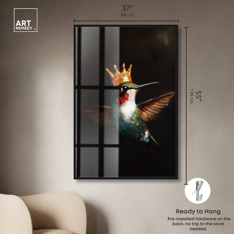 Royal Bird I Shadowbox by Art Remedy