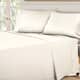 Egyptian Cotton 530 Thread Count Bed Sheet Set by Superior - California King - Ivory