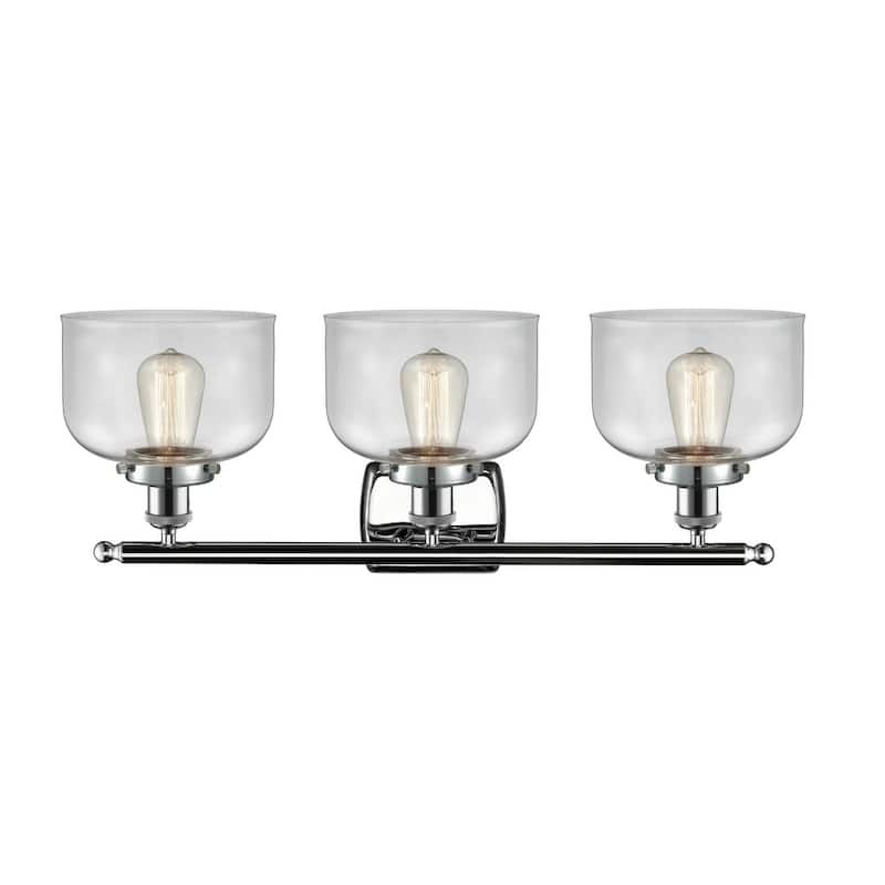 Innovations Lighting Large Bell 3 Light 26" Wide Vanity Light