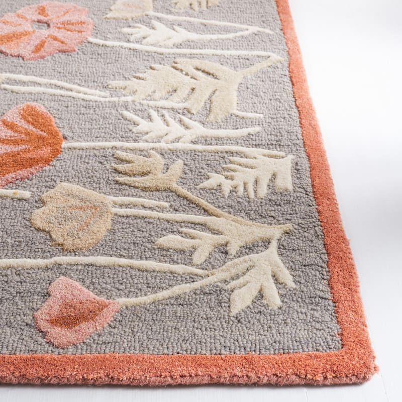 Martha Stewart by SAFAVIEH Poppy Glossary Wool/ Viscose Rug