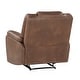 preview thumbnail 7 of 10, Steve Silver Kameryn Faux Leather Manual Recliner