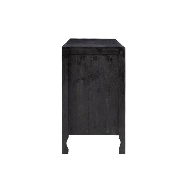 Heaton 2-Door Bohemian Wooden Cabinet