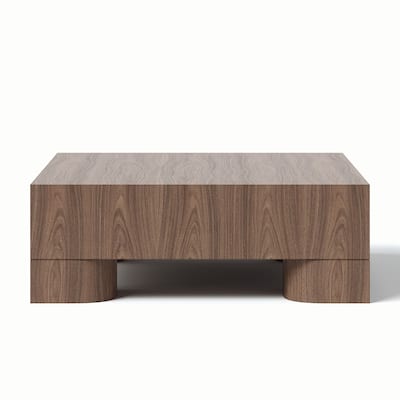Eka 39.25" Square Coffee Table