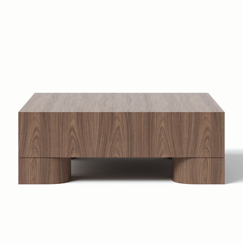 Eka 39.25" Square Coffee Table