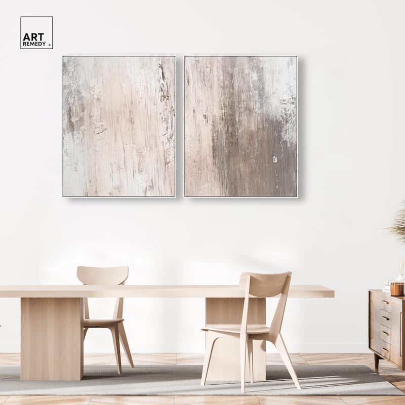 Striated Texture IV Canvas Set of 2 by Art Remedy