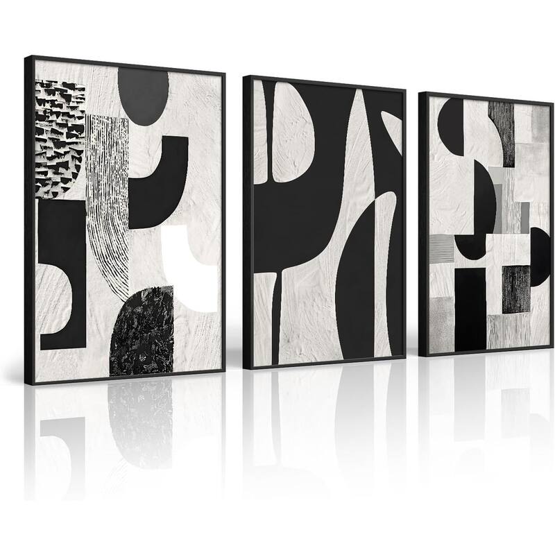 Modern Minimalist Geometric Canvas Art Work Prints Painting Decoration