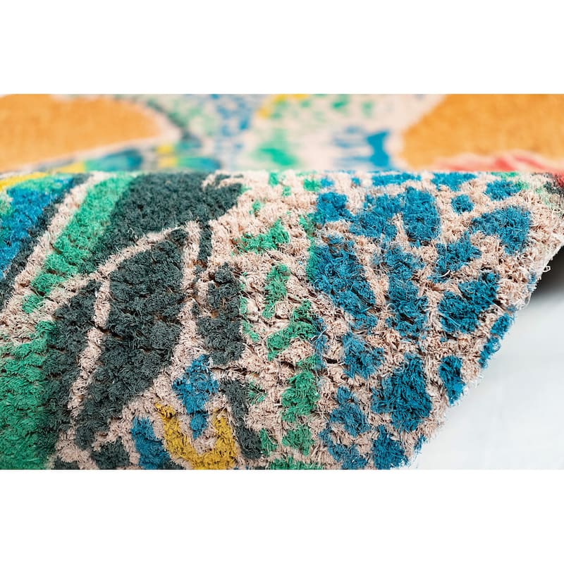 Liora Manne Natura Seaturtle Outdoor Mat Neutral 24"x36"