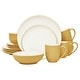 preview thumbnail 76 of 83, Noritake Colorwave 16-Piece Coupe Dinnerware Set, Service For 4 Mustard