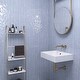 preview thumbnail 7 of 7, TileGen. Borgo 2.6" x 7.9" Porcelain in Sky Blue Wall & Floor Tile (54 tiles/7.54 sqft.)