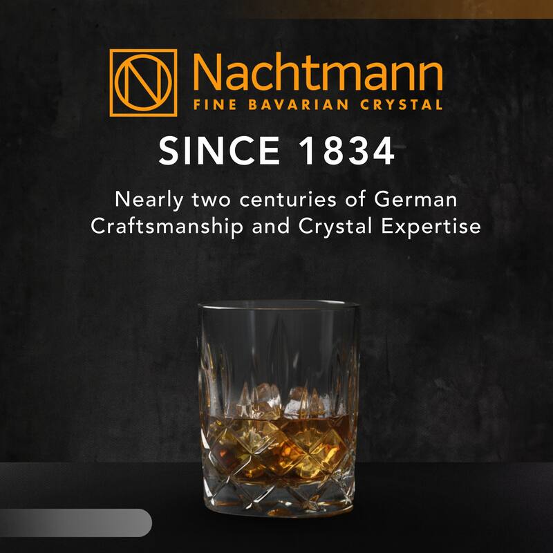Nachtmann Set of 2 Noblesse Fine Glass Whiskey Tumblers