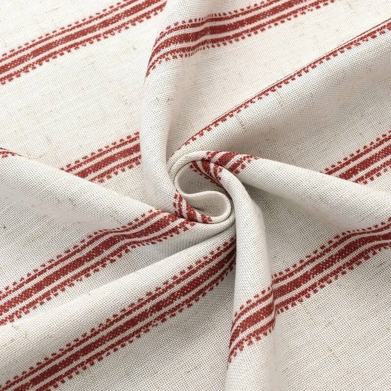 DriftAway Farmhouse Linen Blend Blackout Valance