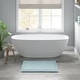 preview thumbnail 47 of 109, Madison Park Signature Splendor 100-percent 100% Cotton Tufted 3000 GSM Reversible Bath Rug 21x34" - Blue