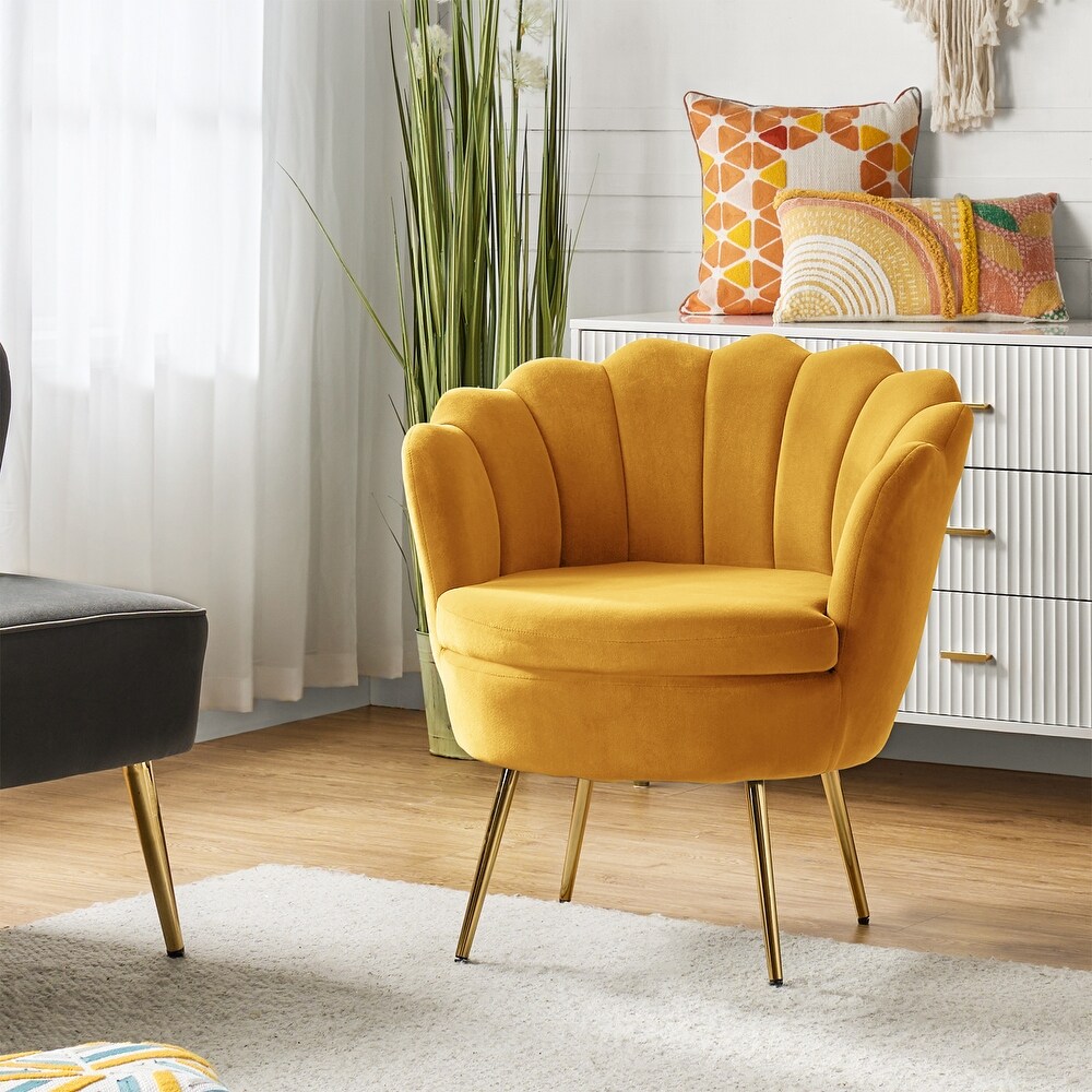 Yellow accent chair shop under $100
