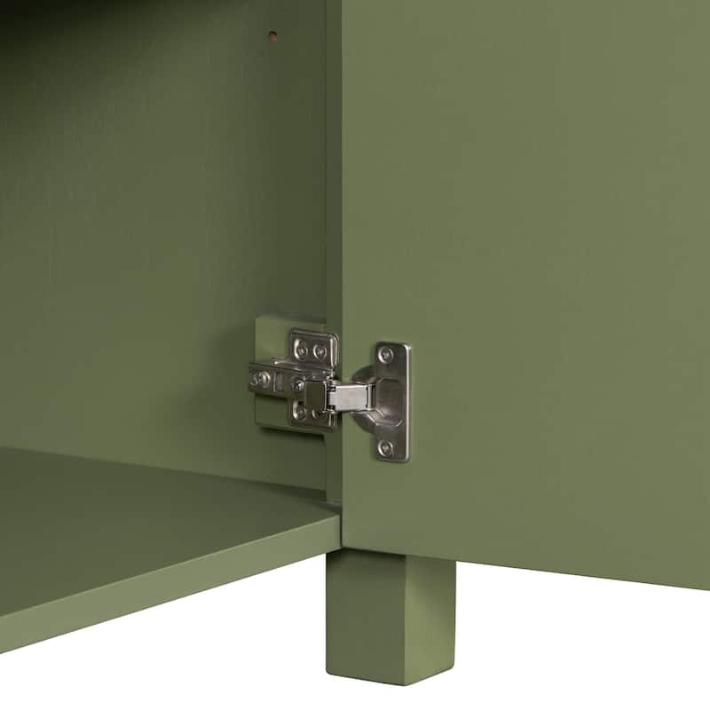 36"Freestanding Bathroom Vanity with Ceramic Sink