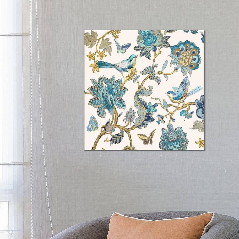 iCanvas "Passing Thru II - Teal" by Renee Campbell Canvas Print