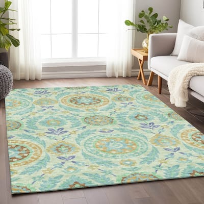Premium Washable Super Soft Boho Global Mayfield Rug