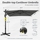 preview thumbnail 14 of 26, MAISON ARTS 12 FT Cantilever Umbrella 360 Degree Rotation & 6-Tilt Adjustable